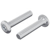 Vidaxl vergrendelingsschroef 2 pcs zilver m6 x 35 mm staal