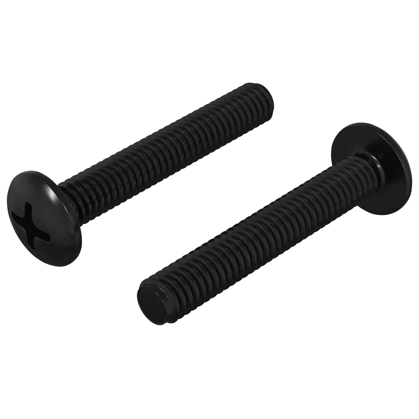 Bullone Vidaxl 2 pz argento 5 x 30 mm ferro