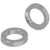 VidaXL arandela elástica 2 uds hierro blanco 13 x 1 mm