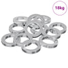 VidaXL arandela elástica 15929 uds hierro blanco
