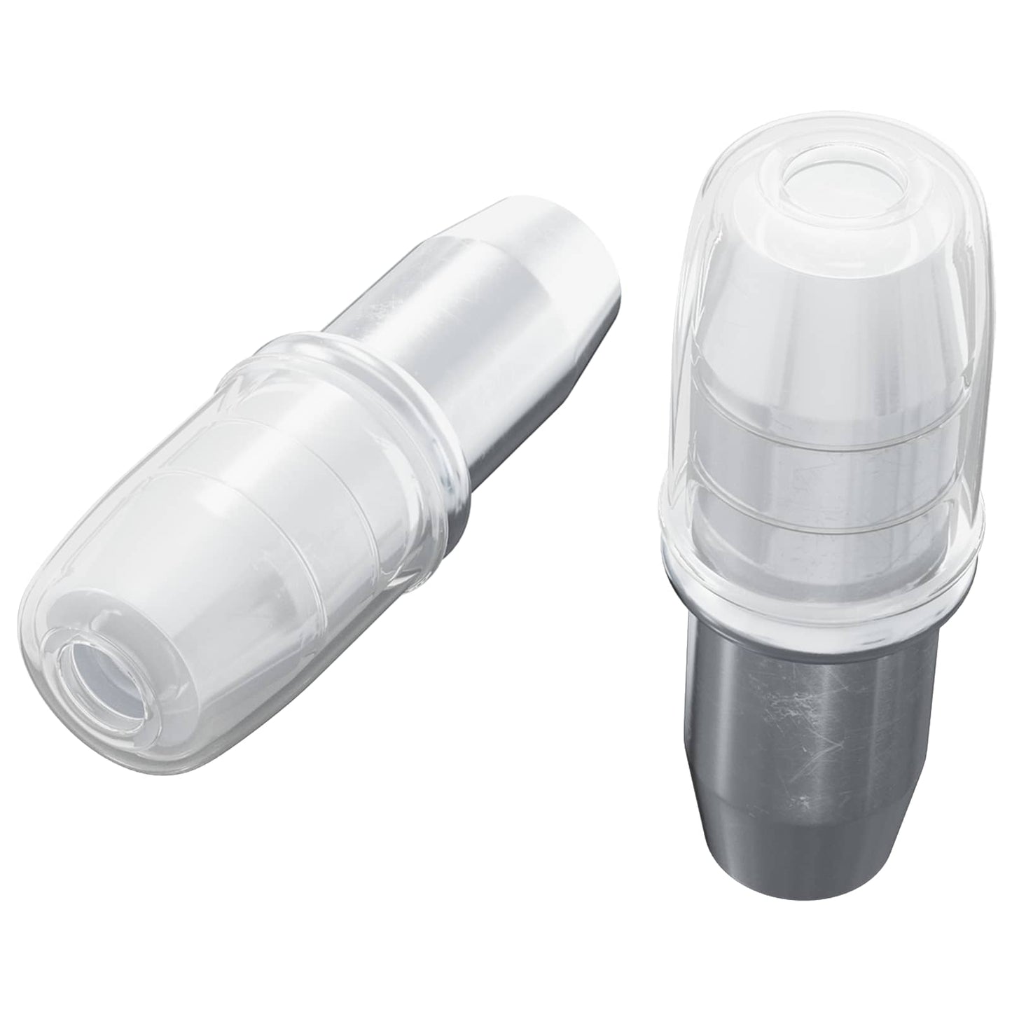VidaXL gancho para estante 2 uds plata 7 x 16 mm hierro