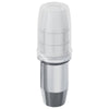 VidaXL gancho para estante 12 piezas plata 7 x 16 mm hierro