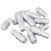 VidaXL gancho para estante 7200 uds plata 7 x 16 mm hierro