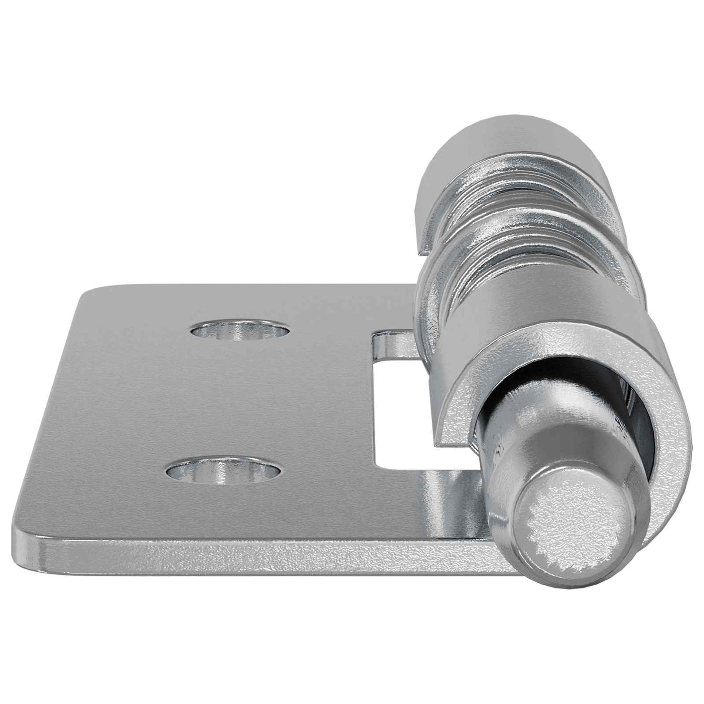 Vidaxl latch 12 pcs zilver 46 x 17 x 1,2 mm staal