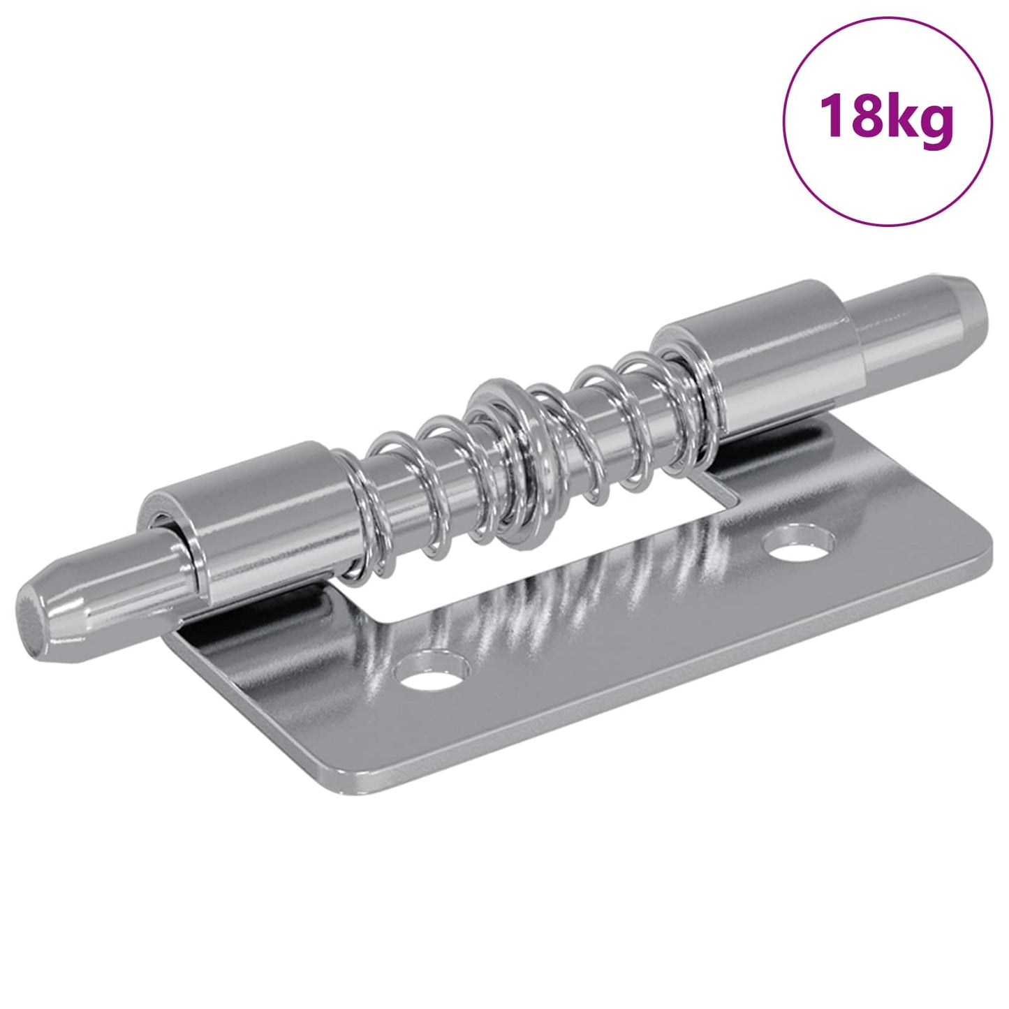 Pestillo vidaxl 1800 uds plata 46 x 17 x 1,2 mm acero