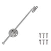 Resorte de gas vidaxxl 12 piezas plata 190 mm hierro