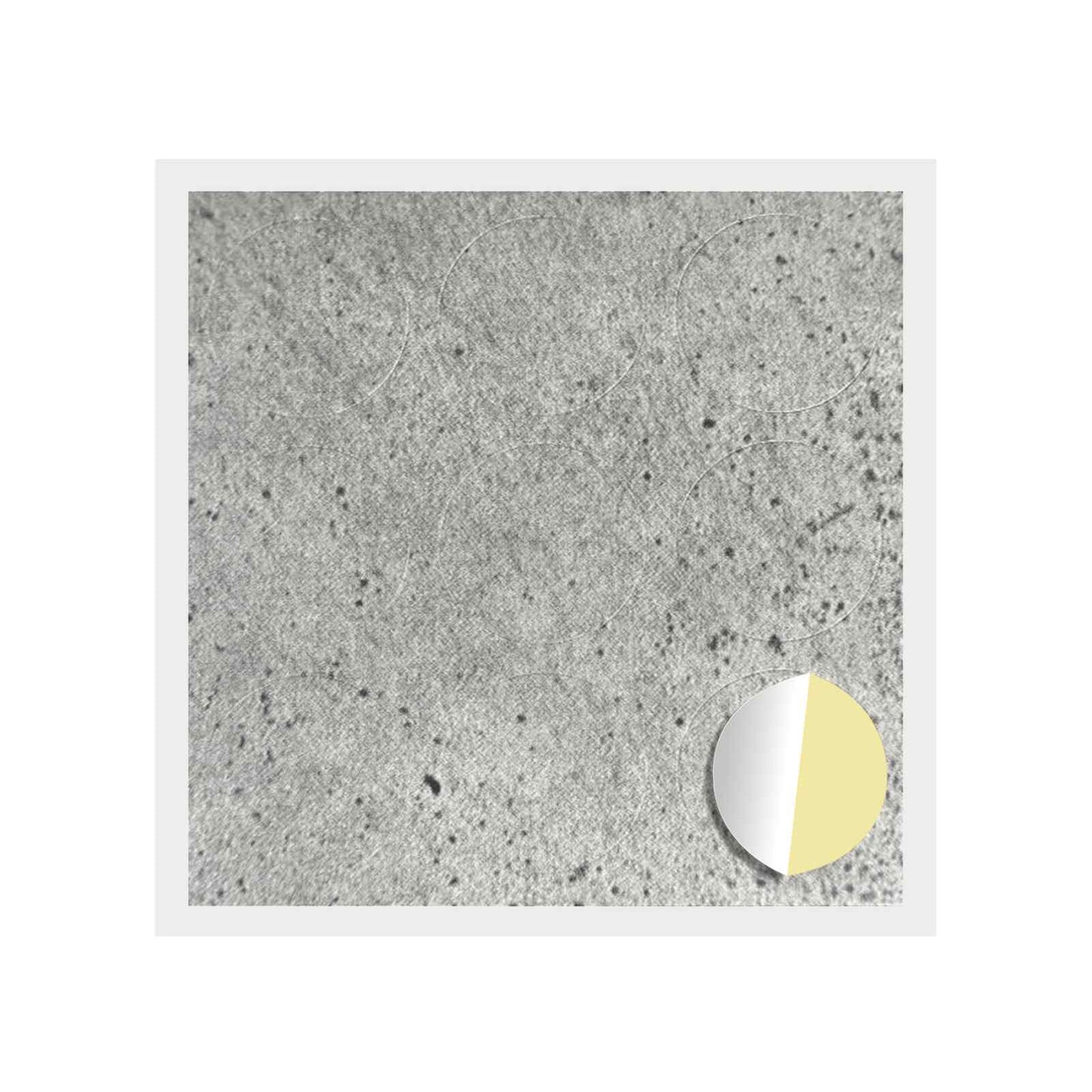 Vidaxx coprivite autoadesivo 12 pz grigio cemento ø 20 x 0,5 mm