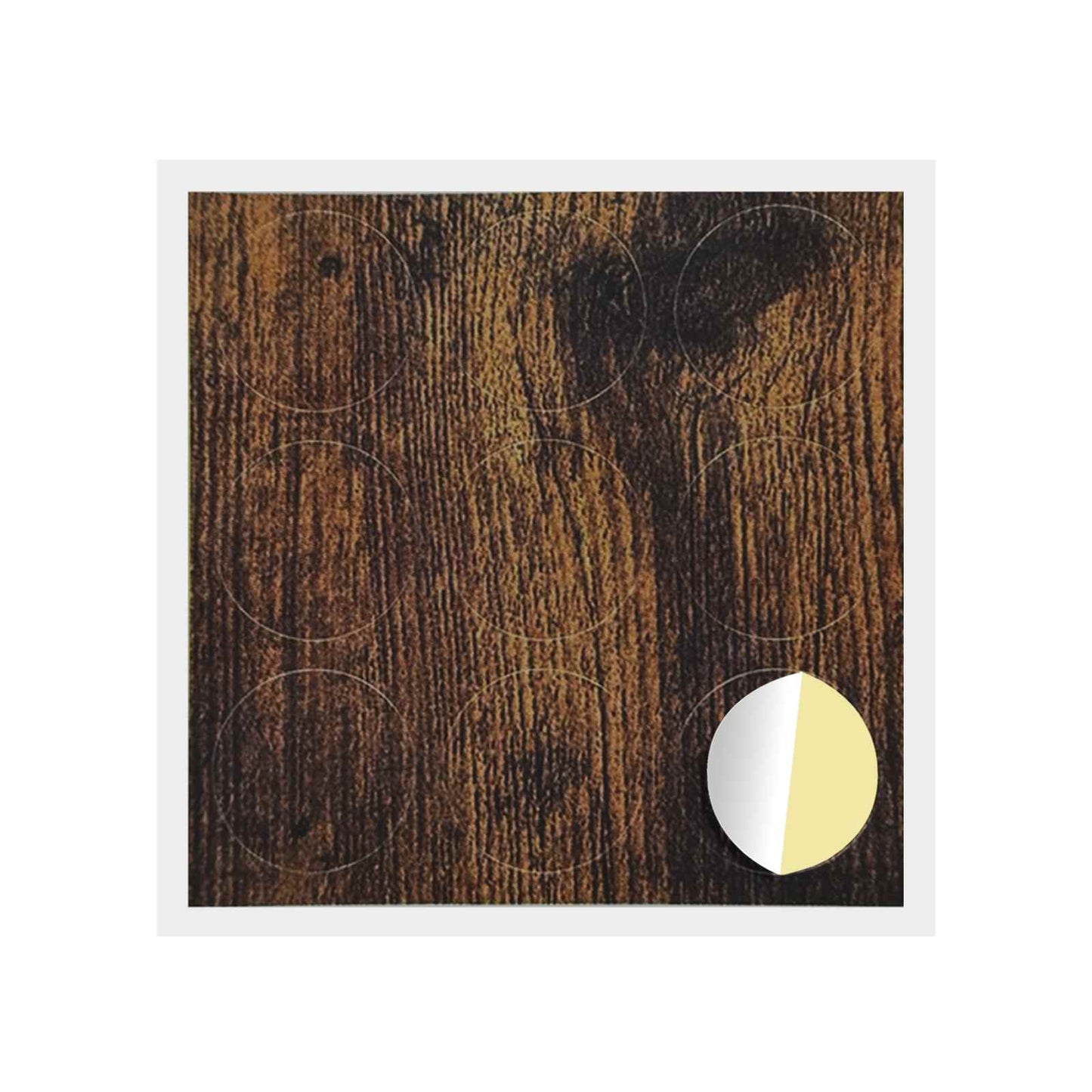 Vidaxx coprivite autoadesivo 12 pz rovere affumicato ø 20 x 0,5 mm