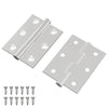 Bisagra vidaxx 2 piezas plata 50 x 38 x 1,3 mm acero
