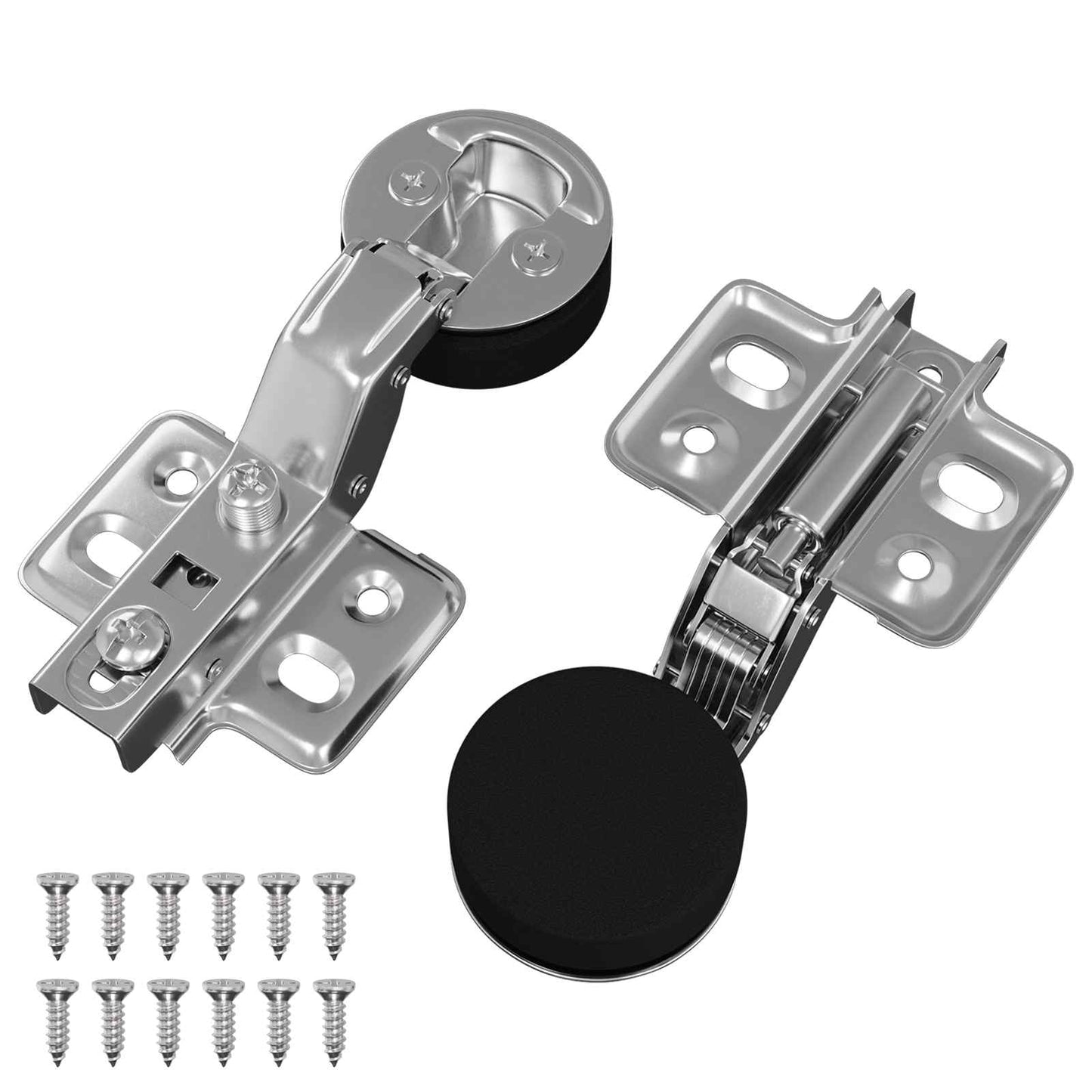 Cerniera Vidaxx 2 pz argento 35 mm ferro