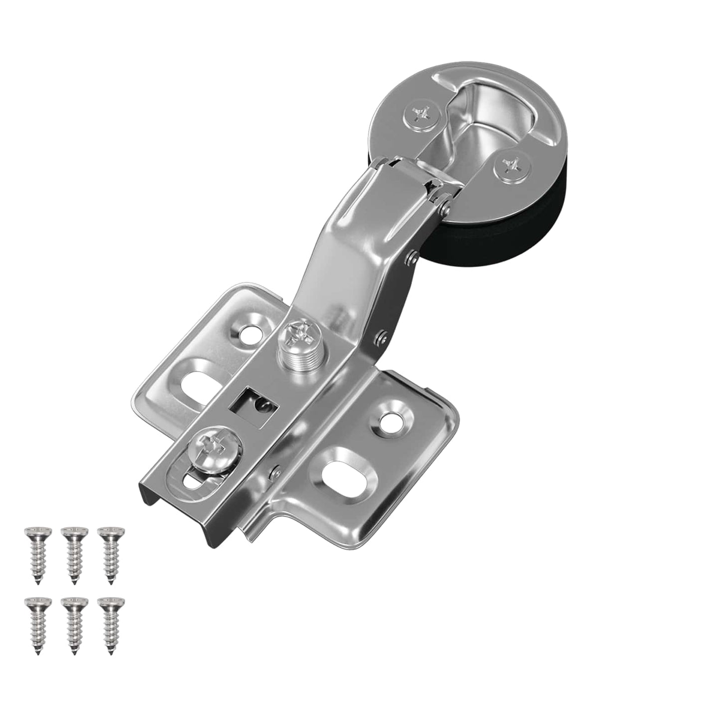 Cerniera VidaXL 123 pz argento 35 mm ferro