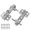Vidaxl scharnier 2 pcs nikkel 139 x 64,1 x 10 mm ijzer