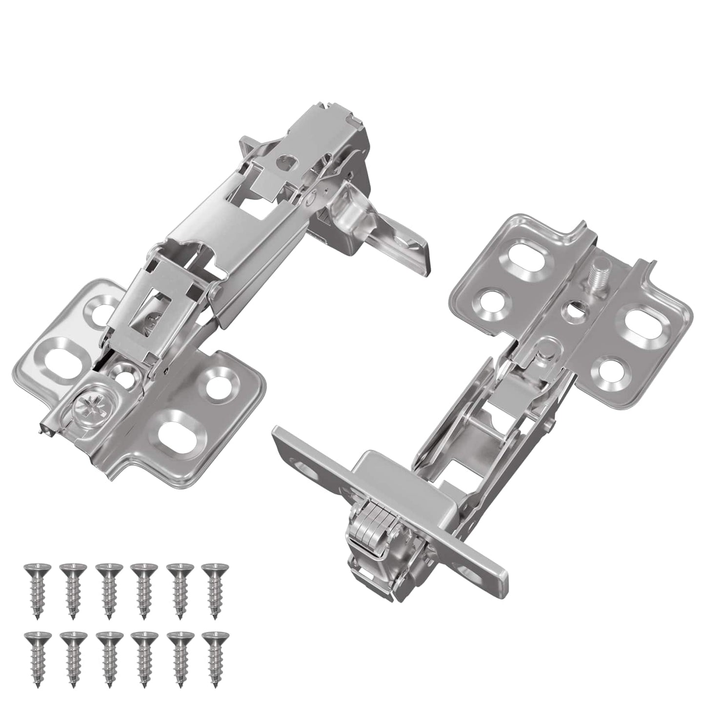 Vidaxl scharnier 2 pcs nikkel 139 x 64,1 x 10 mm ijzer