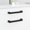 Maniglia Vidaxx liscia 2 pz nera 380 x 34 x 85 mm alluminio e pp