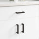 Vidaxl meubelhandgreep 429 pcs zwart 110 x 12 x 36 mm ijzer