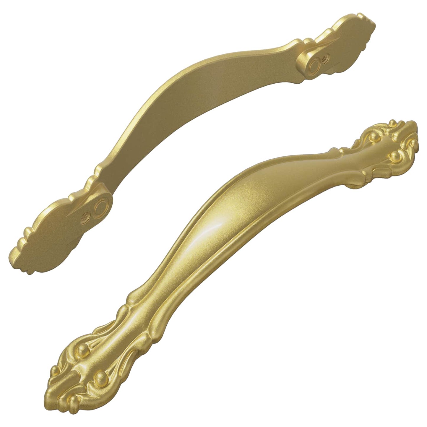 Vidaxl handvat 2 pcs goud 143 x 19,2 x 20 mm zinklegering