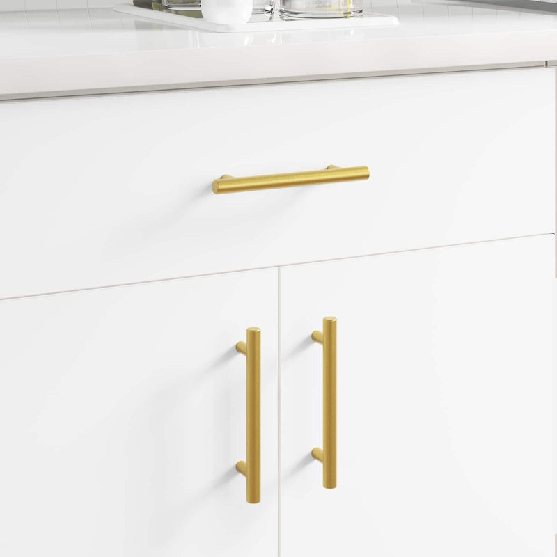 Vidaxl kasthandgreep 12 pcs goud 150 mm roestvrij staal
