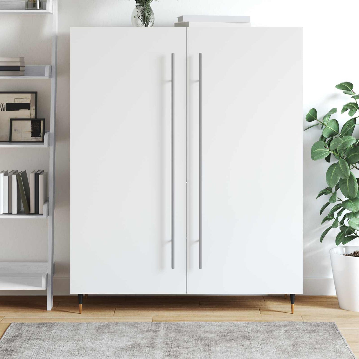 Vidaxl kasthandgreep 2 pcs zilver 900 mm roestvrij staal