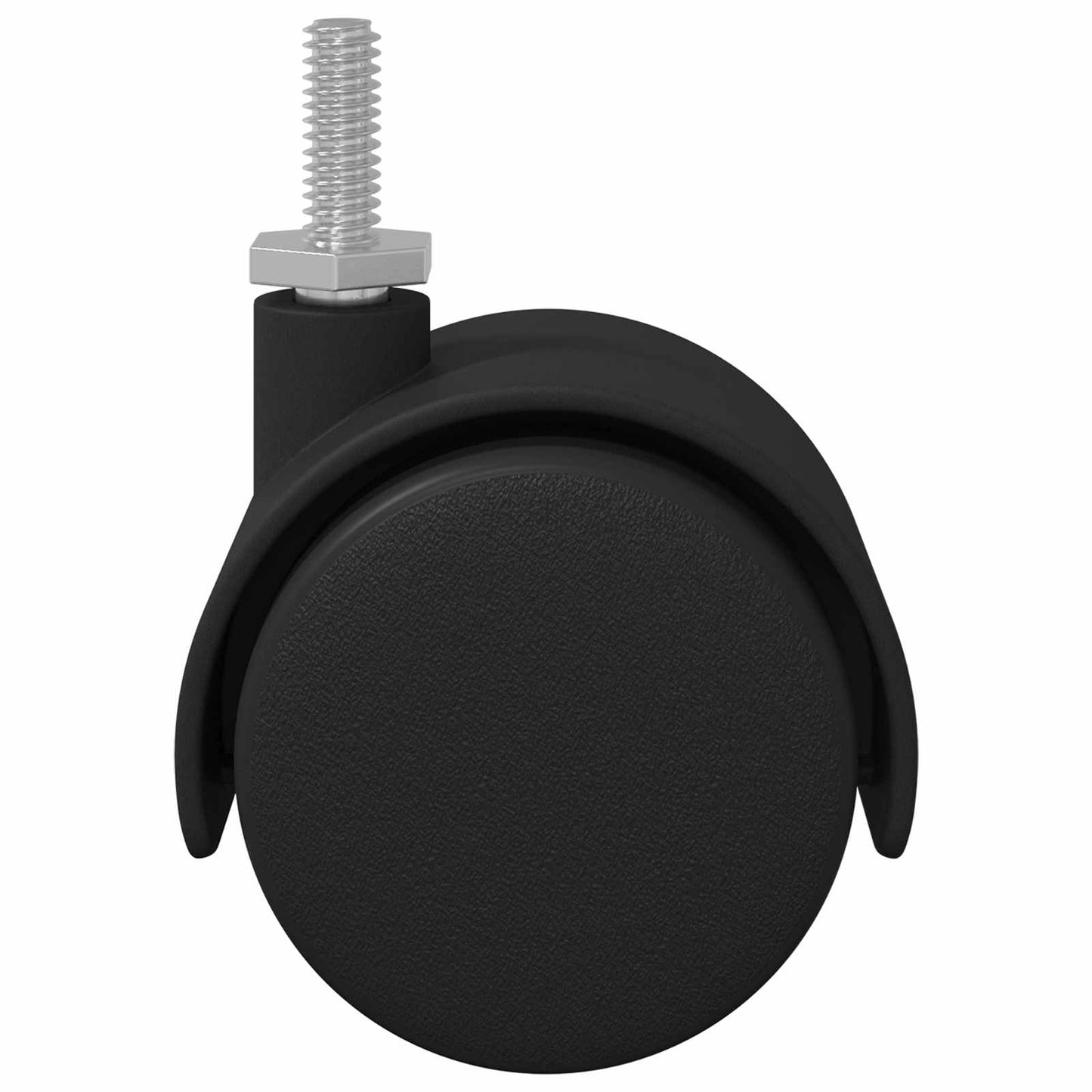 Ruote VidaXL 12 pz nere 40,1 x 37,8 mm pp e ferro