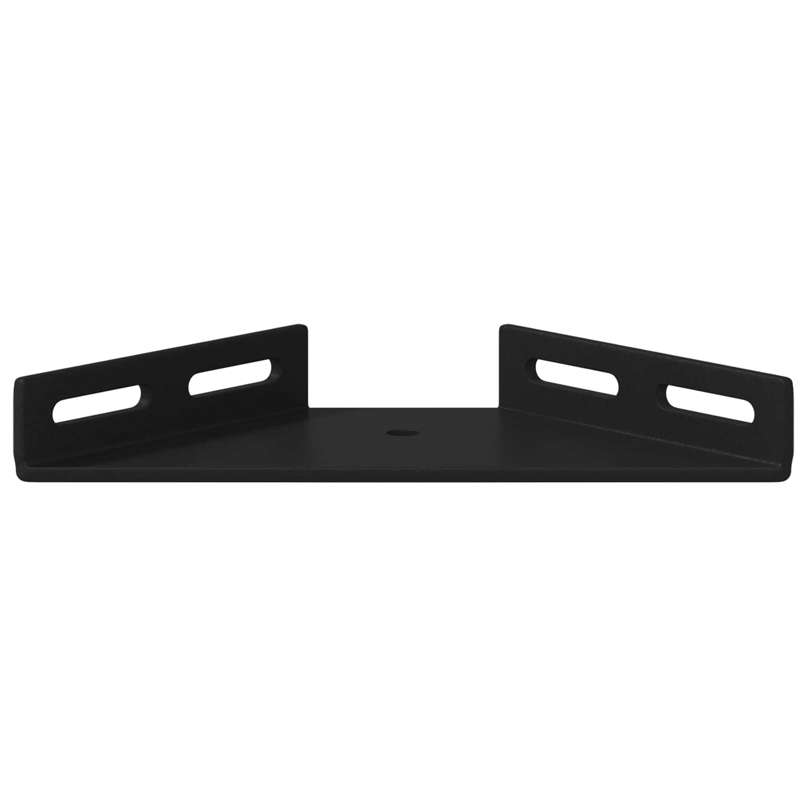 Vidaxl hoekbeugel 2 pcs zwart 138,5 x 50,5 x 16 mm ijzer