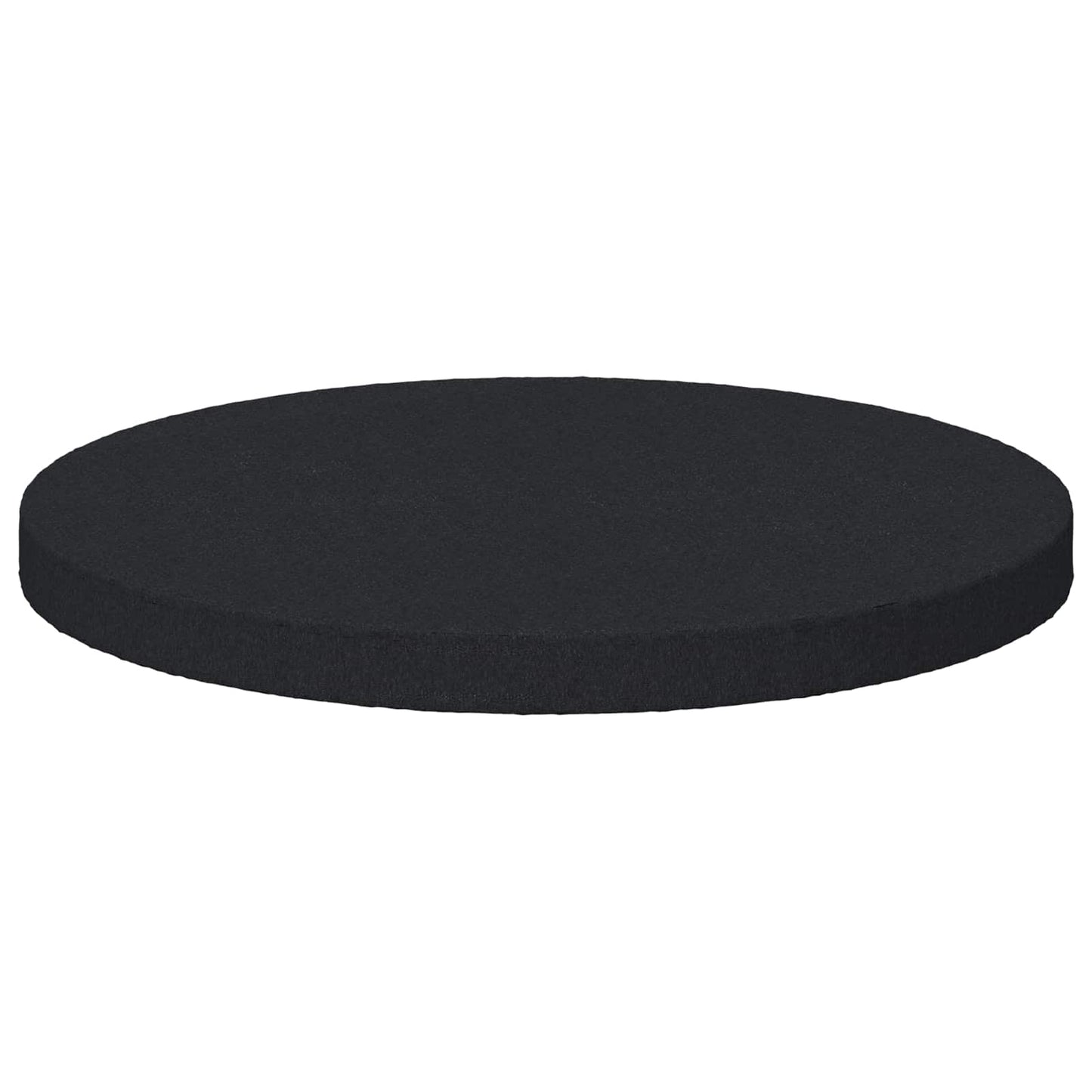 Vidaxxl piedini per mobili 2 pz nero ø 30 x 2 mm eva