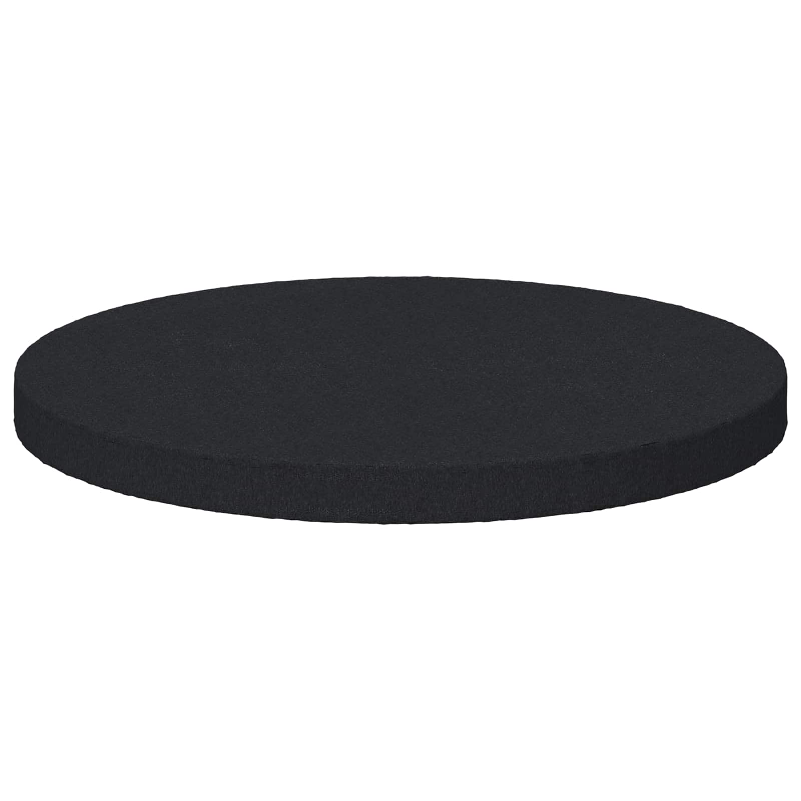 Vidaxxl piedini per mobili 2 pz nero ø 30 x 2 mm eva