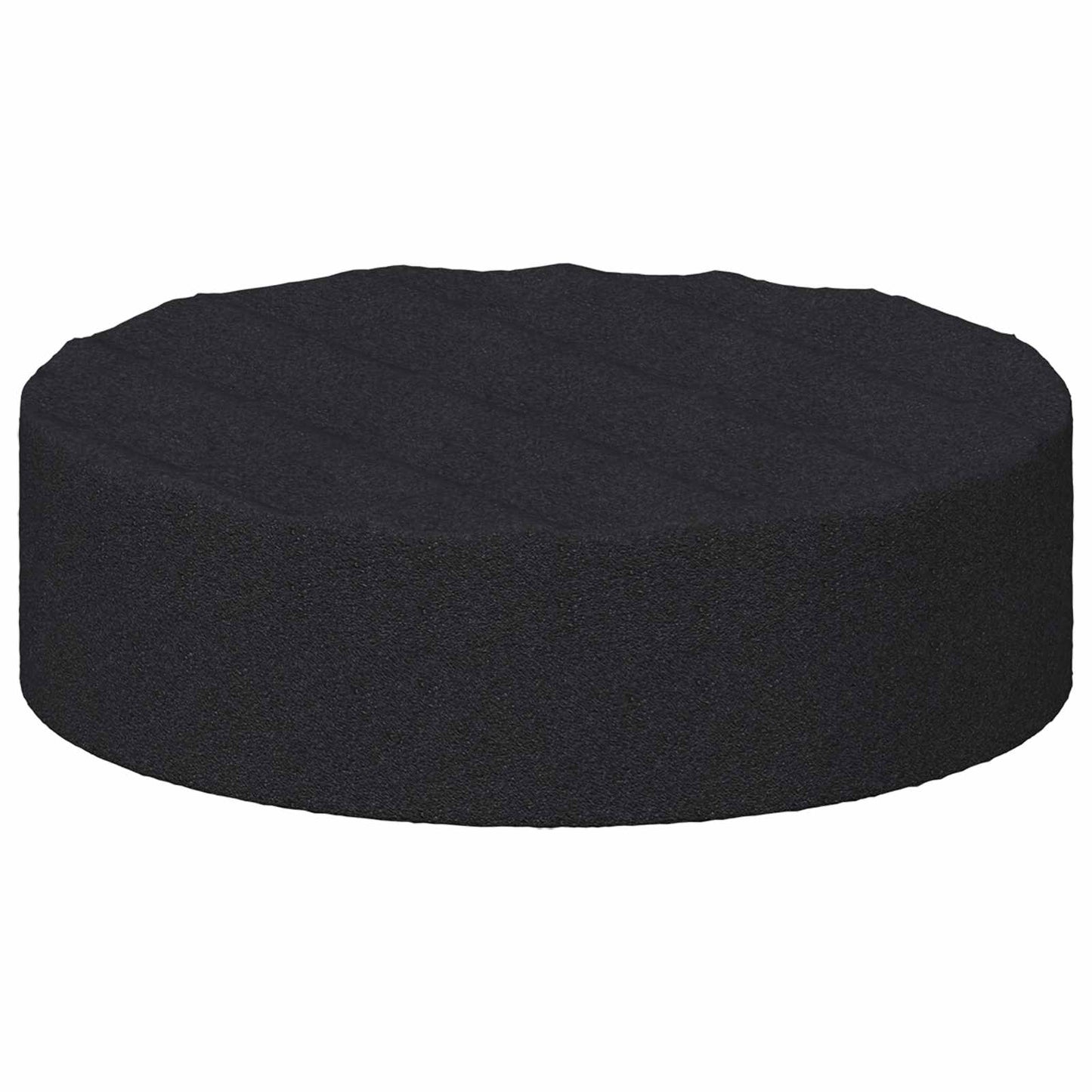 Vidaxxl piedini per mobili 2 pz nero ø 14 x 4 mm eva
