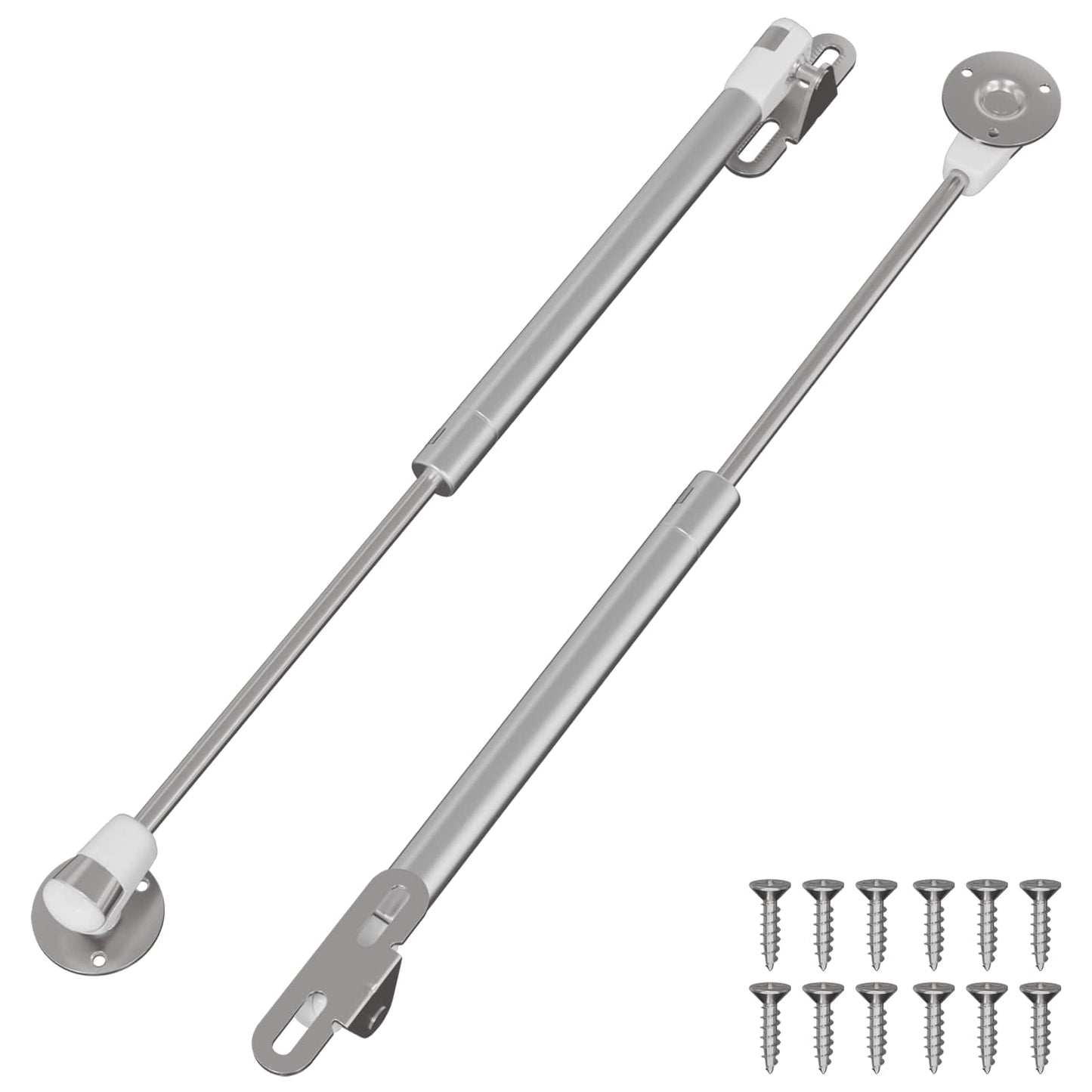 Vidaxxl resorte de gas hidráulico 2 piezas plata 280 x 17 x 16 mm pp y hierro