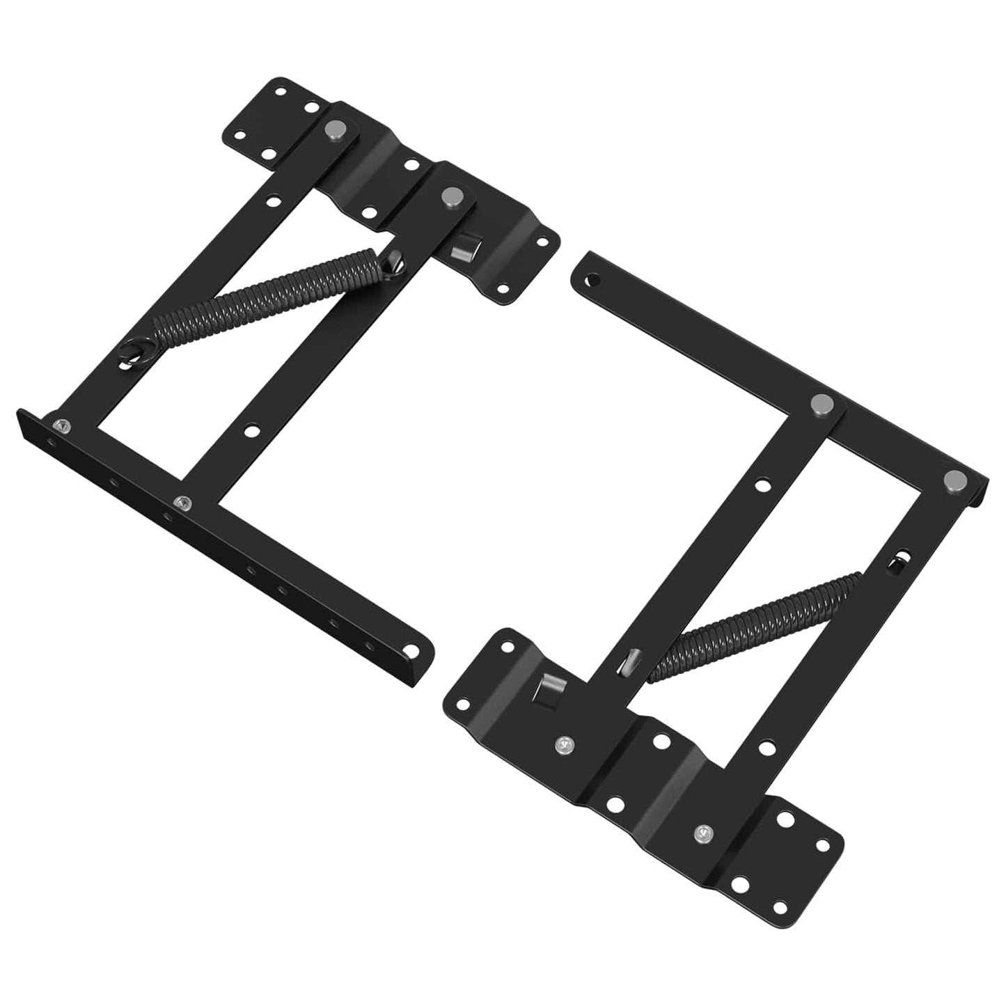 Vidaxl bed liftmechanisme 2 pcs zwart 340 x 95 x 40 mm ijzer