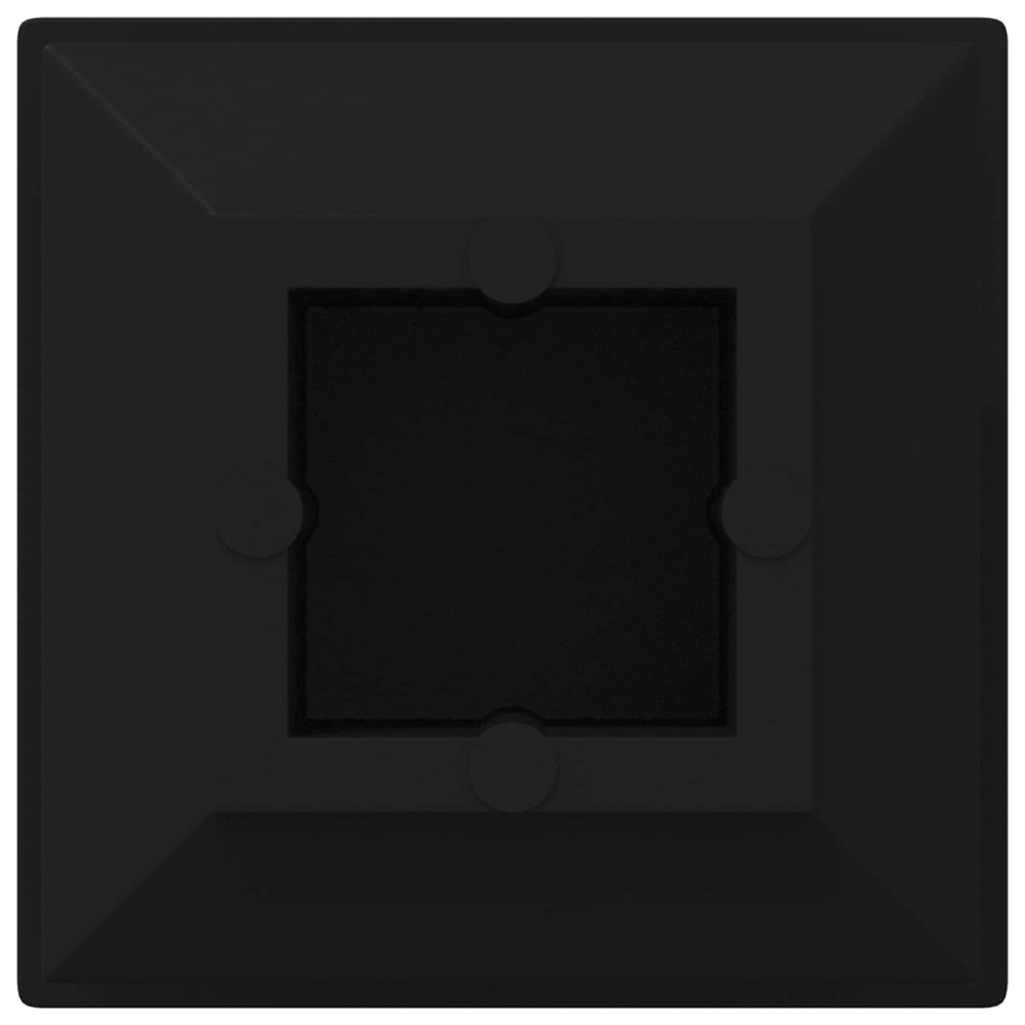 Vidaxl einddoppen 10909 pcs zwart 15 x 15 x 15 mm pp