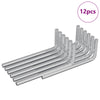 Chiave esagonale Vidaxx 12 pezzi argento 32 x 86 mm in acciaio