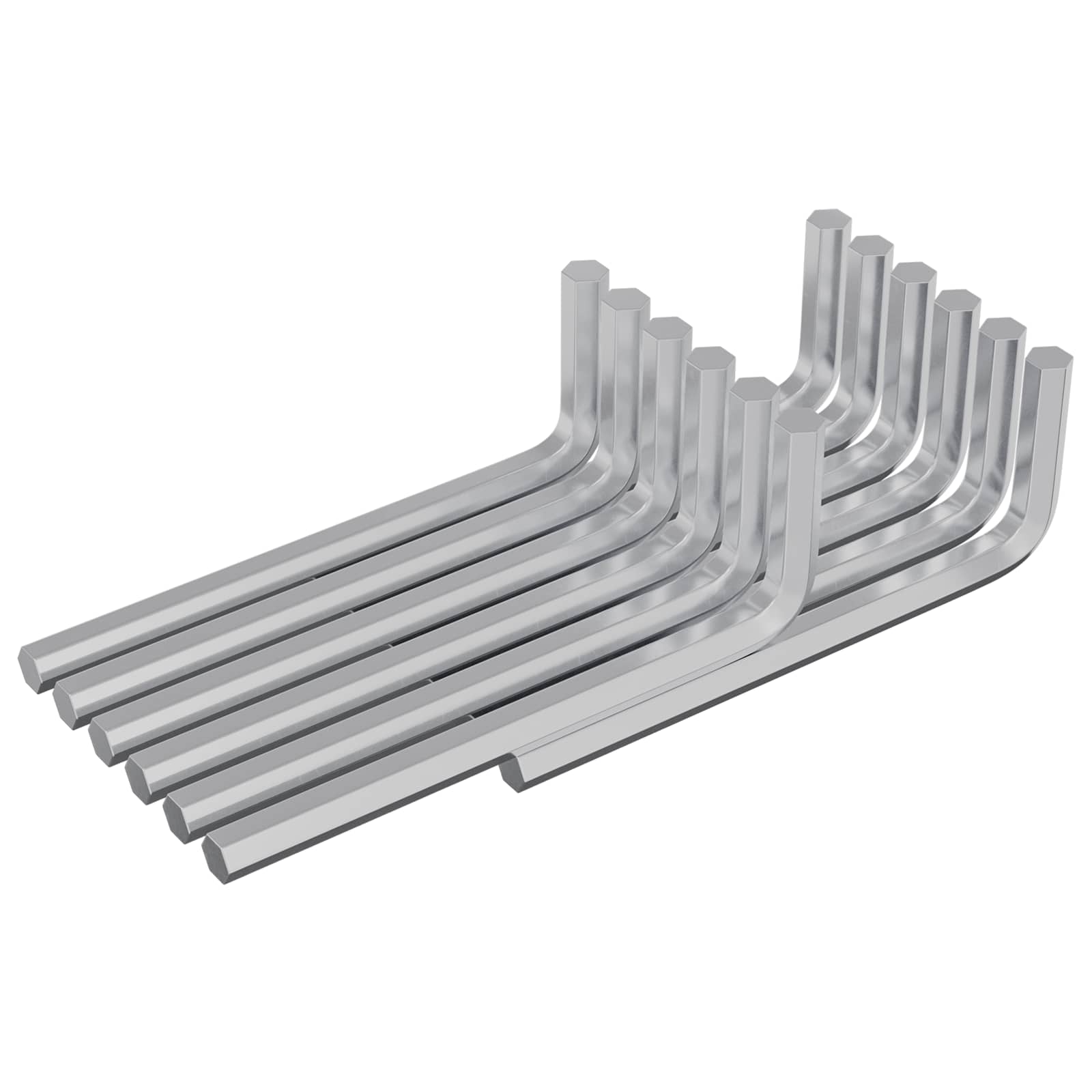 Chiave esagonale Vidaxx 1800 pezzi argento 32 x 86 mm in acciaio