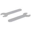 Vidaxx llave 2 piezas plata 10 mm hierro
