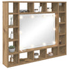 Vidaxl spiegel lichten 2 pcs wit 4.5 x 4.5 x 4.8 cm kunststof