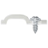 Vidaxl led strip clips 12 pcs doorzichtig 23,8 x 7,3 x 4,3 mm