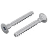 Perno vidaxl 2uds hierro galvanizado 5 x 40 mm