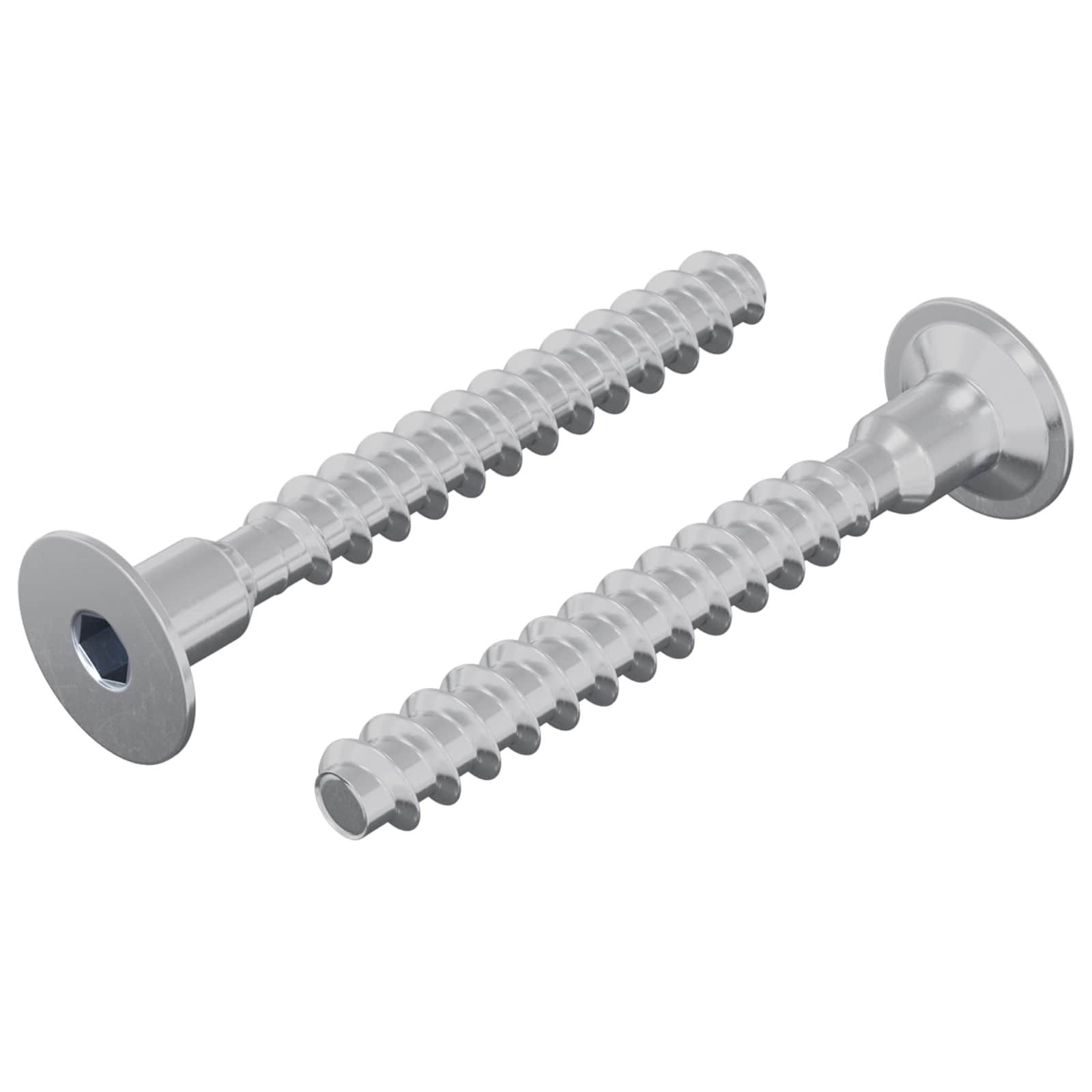 Bullone Vidaxl 2 pz ferro zincato 5 x 40 mm