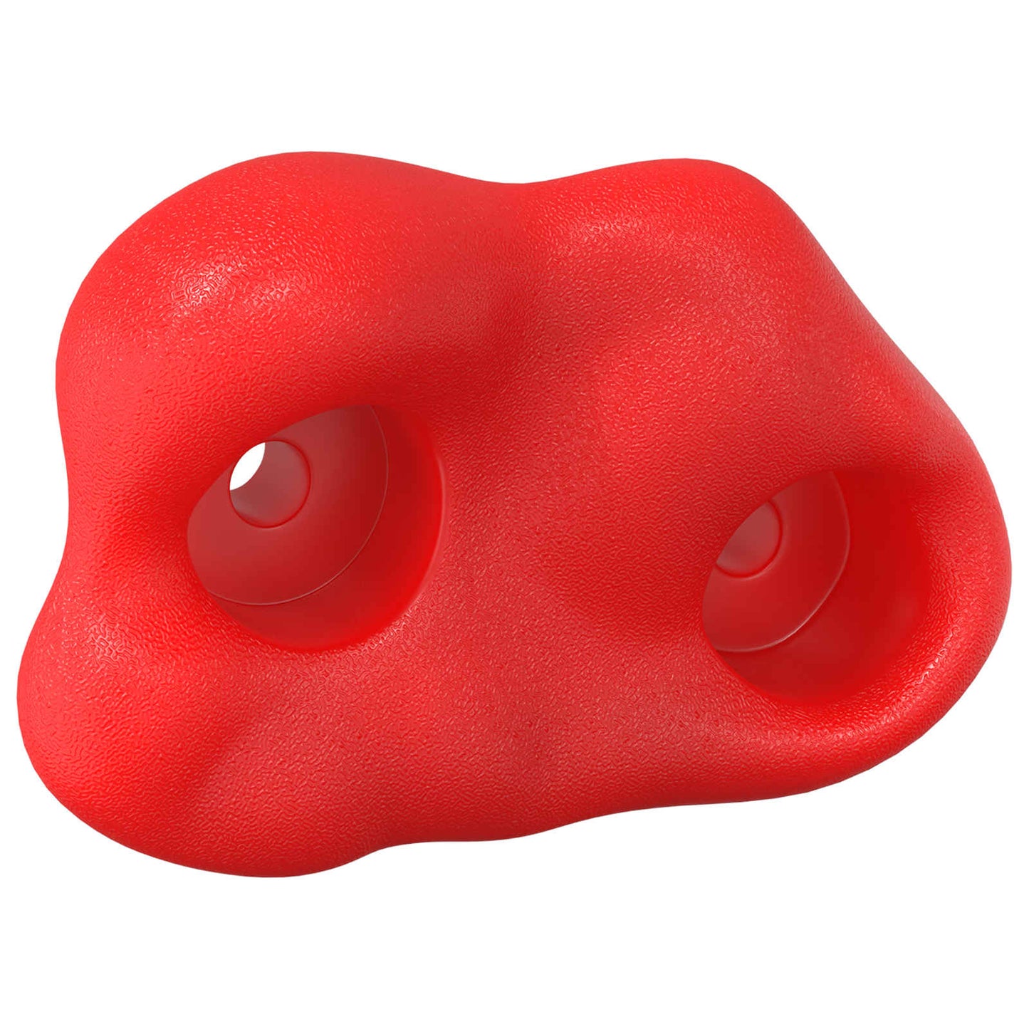 Vidaxl asa de escalada 2 piezas rojo 100 x 67 x 43 mm pp