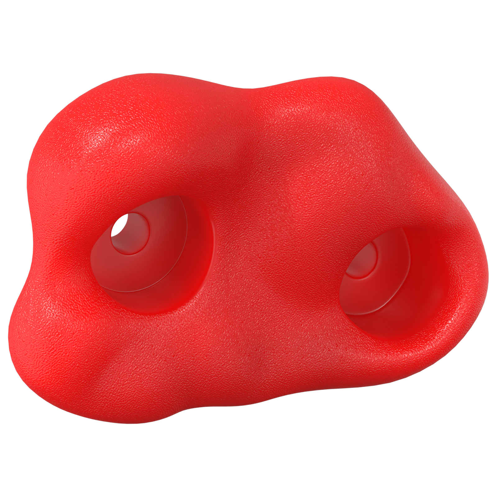 Vidaxl maniglia da arrampicata 2 pz rossa 100 x 67 x 43 mm pp