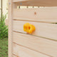 Vidaxl asa de escalada 2 piezas amarillo 100 x 67 x 43 mm pp