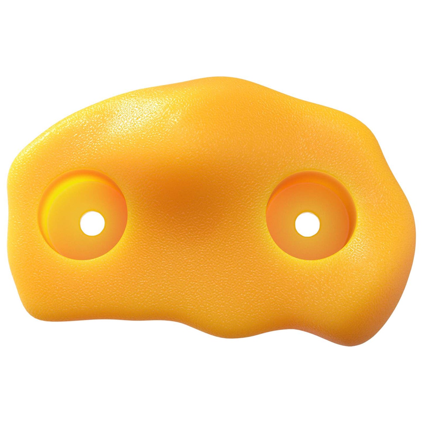 Vidaxl maniglia da arrampicata 2 pz giallo 100 x 67 x 43 mm pp