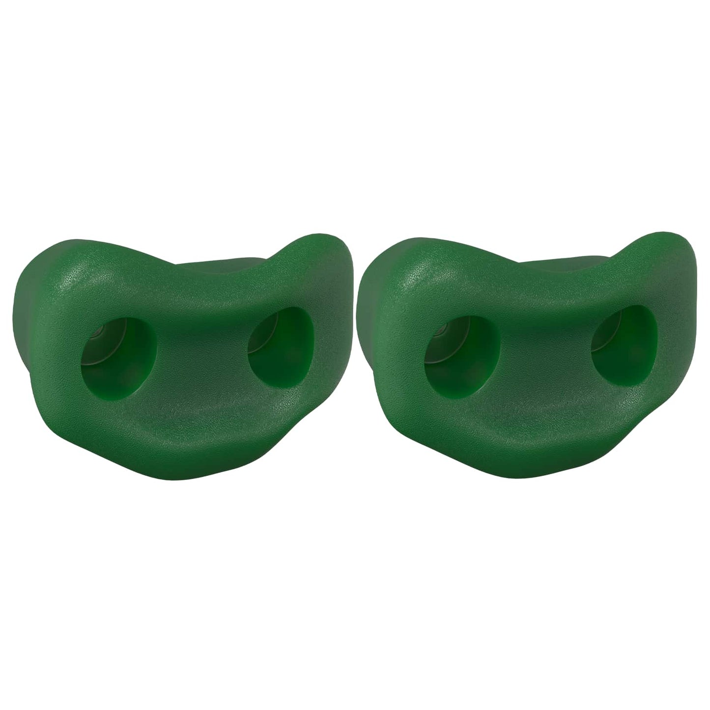 vidaxx asa de escalada 2 piezas verde 100 x 67 x 43 mm pp