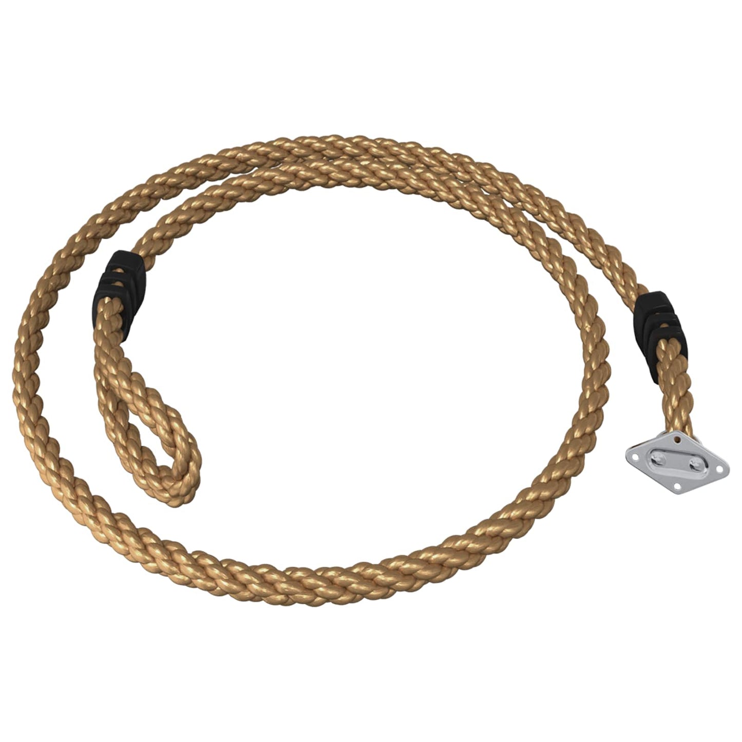 Vidaxx cuerda de escalada marrón ø25 x 305 mm nylon