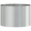 Vidaxl plantenring zilver 30 x 30 x 20 cm gegalvaniseerd staal