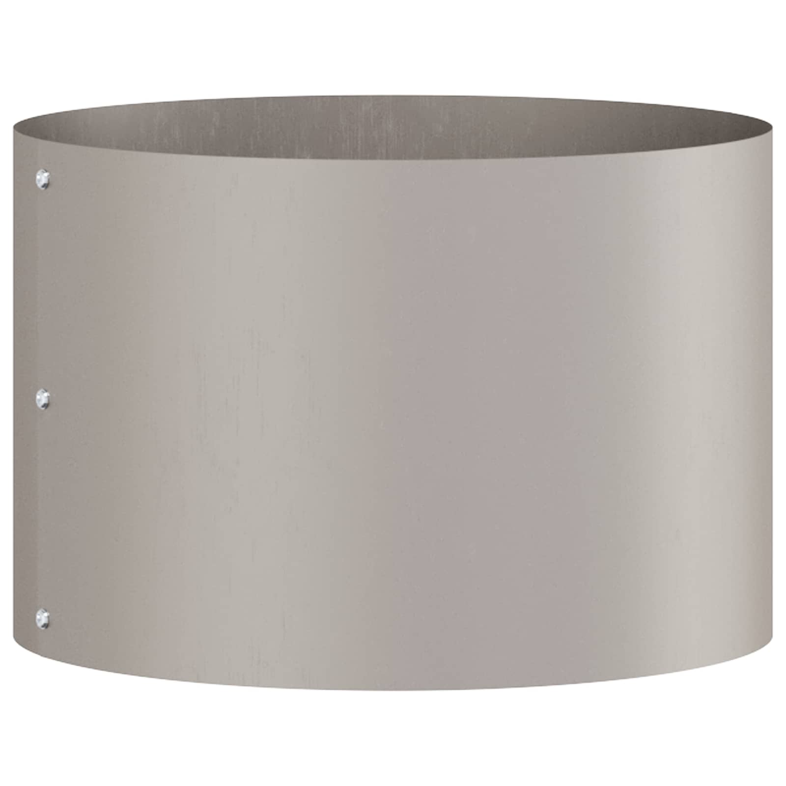 Vidaxl plantenring bruin 30 x 30 x 20 cm cortenstaal