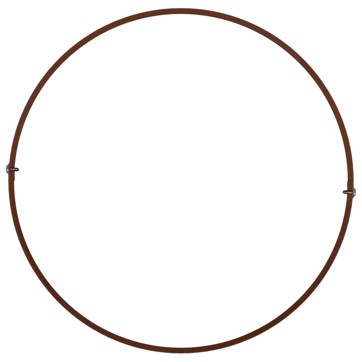Vidaxl plantenring bruin 30 x 30 x 20 cm cortenstaal
