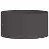 Vidaxl plantenring zwart 40 x 40 x 20 cm koudgewalst staal