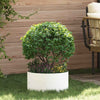 Vidaxx anillo para plantas blanco 40 x 40 x 20 cm acero laminado en frío