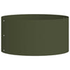 Vidaxl plantenring olijf groen 40 x 40 x 20 cm koudgewalst staal