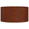 Vidaxl plantenring 5 pcs bruin 40 x 40 x 20 cm cortenstaal